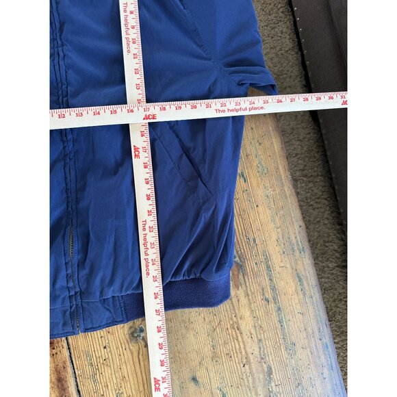 Mulberry Street Mens Blue Lightweight Jacket XL Polyester Blend Zip-Up‎ collared - Picture 8 of 8